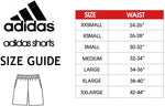 Adidas Boksbroek climacool polyester wit/zwart
