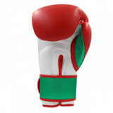 Speed pro bokshandschoenen rood/groen maat 16 oz