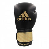 Speed pro bokshandschoenen zwart/goud maat 12 oz