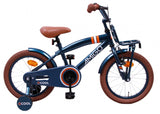2Cool 16 Inch 25,5 cm Jongens Terugtraprem Blauw
