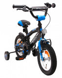 BMX Fun 12 Inch 21 cm Jongens Terugtraprem Zwart/Blauw