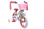 Superstar 14 inch 21 cm meisjes terugtraprem crème