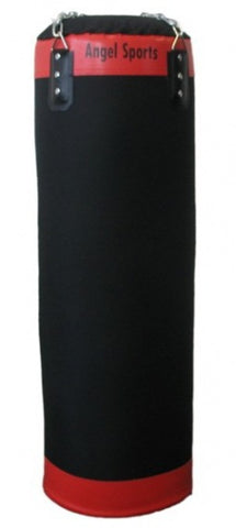 Bokszak 60 cm 10 kg zwart/rood