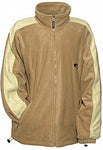 Fleece jack Calgary unisex bruin maat L
