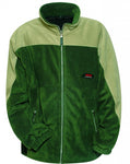 Fleece jack Jespen unisex groen maat M