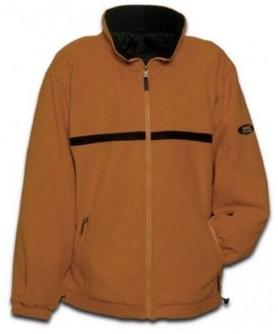 Fleece jack Langly unisex oranje maat XXL