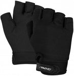Fitness Handschoenen Mesh Zwart maat 7,5-9