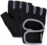 Fitness Handschoenen Neopreen zwart maat 9,5-11