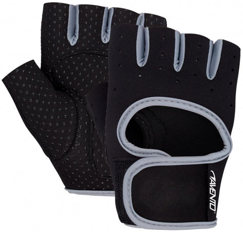 Fitness Handschoenen Neopreen zwart maat 9,5-11