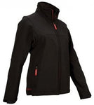 Softshell Jack Dames Zwart Maat XXL