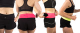 sportband Taille Lycra maat M zwart