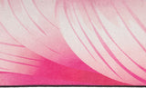 suède yogamat met print 183 x 68 cm groen/roze