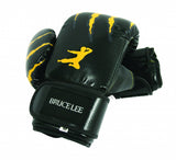 bokszakhandschoenen Signature zwart/geel maat XL