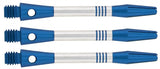 Cetra shafts aluminium 45 mm medium blauw 3 stuks