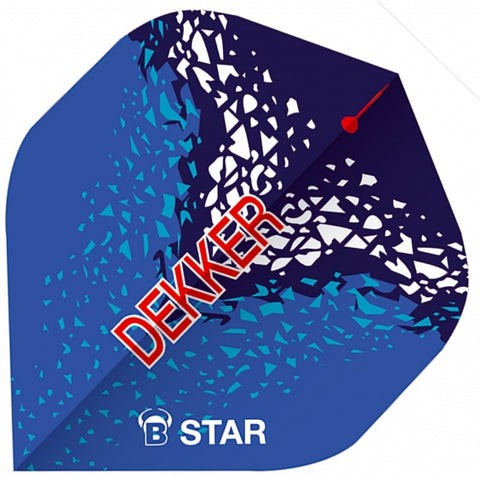 Flights b-star jan dekker a-standard 100 micron blauw