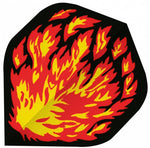 Flights base flame a-standard 75 micron rood/zwart
