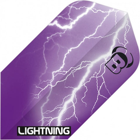 Flights lightning slim 100 micron paars