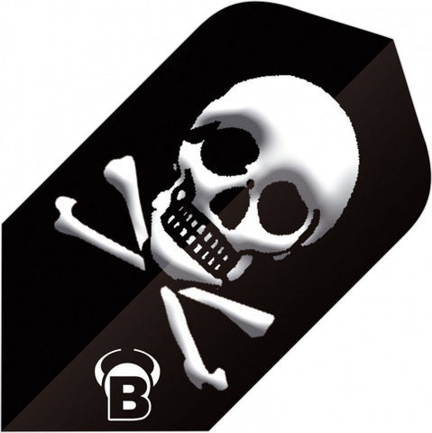 Flights motex skull slim 75 micron zwart