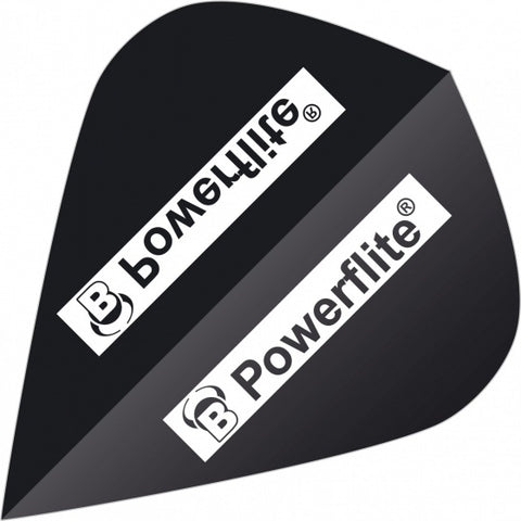 Flights powerflite kite 100 micron zwart