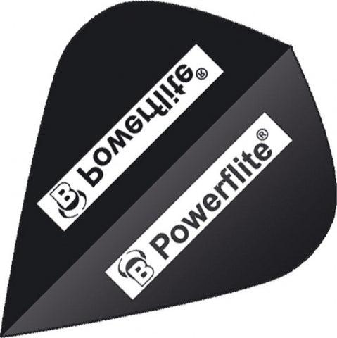 Flights powerflite kite zwart 100 micron 6 sets