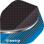 Metrixx flights 3 stuks zwart/blauw