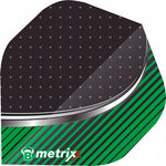 Metrixx flights 3 stuks zwart/groen