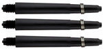 Nylon shafts 6-pack 40 mm inbetween zwart 18 stuks