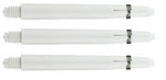 Nylon shafts 6-pack 48 mm medium wit 18 stuks