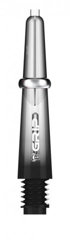 shafts B-Grip 2 TTC 28 mm zwart/transparant 3 stuks