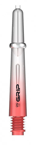 shafts B-Grip 2 TTC 35 mm rood/transparant 3 stuks