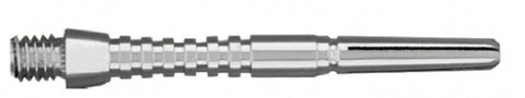 Tecno aluminium shafts 34 mm short zilver 3 stuks