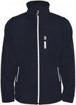 Softshell jack heren donkerblauw maat S