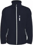 Softshell jack heren donkerblauw maat S