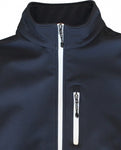 Softshell jack heren donkerblauw maat S