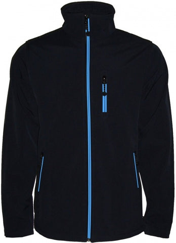 Softshell jack heren zwart maat S