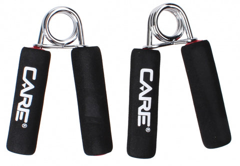Handknijpers soft grip 2 stuks zwart