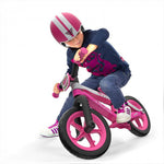 BMXie loopfiets 12 Inch Junior Wit/Roze