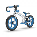 Fixie loopfiets junior zilver/blauw