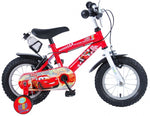 Cars 12 Inch 21,5 cm Jongens Knijprem Rood