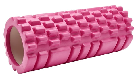 foamroller massage 33 x 14 cm roze