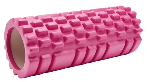 foamroller massage 33 x 14 cm roze