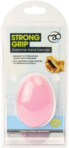 handtrainer licht 10 x 7 cm rubber roze