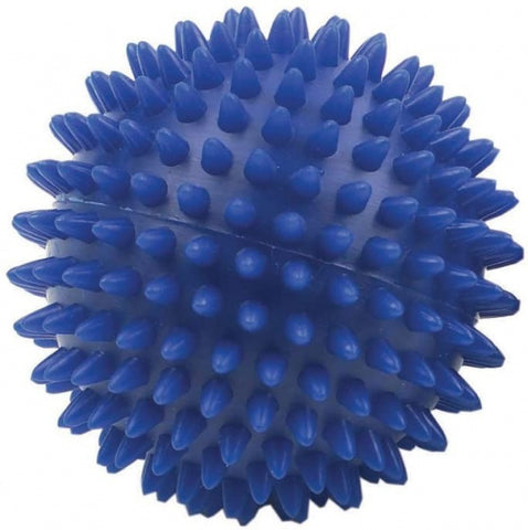 massagebal 9 cm PVC blauw