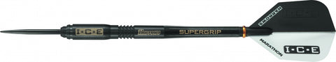 dartpijlen Black I.c.e. steeltip 90% gewicht 21