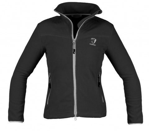 Fleecevest Sunshine unisex zwart maat XS