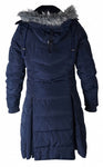 Winterjas Glacier dames blauw maat XL