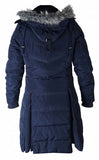 Winterjas Glacier dames blauw maat XL