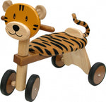 Loopfiets Tijger Junior Bruin/Blank