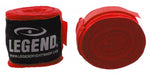 Boksbandages 255 cm rood per 2 stuks