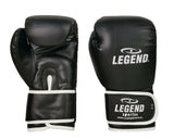 bokshandschoenen PowerFit unisex zwart/wit maat 12oz